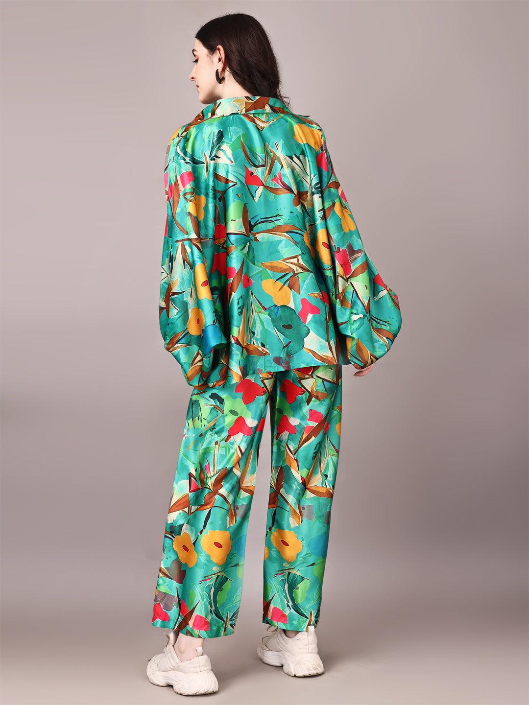 Dolman Sleeve Satin Cordset (CS-BAL1)