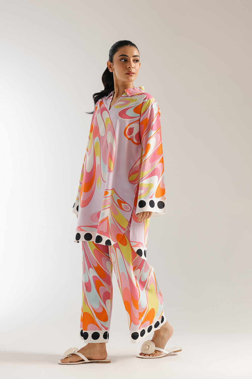 Stylish Cambric Cotton Kurta Sets (CAM14)