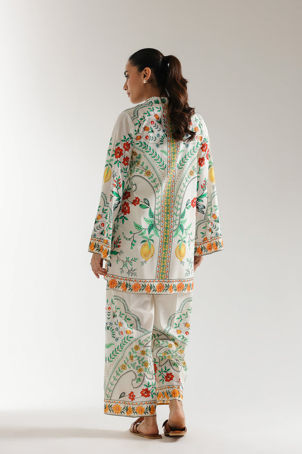 Stylish Cambric Cotton Kurta Sets (CAM4-W)