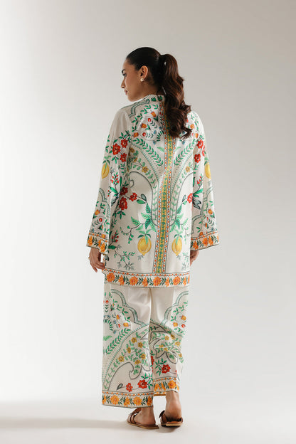 Stylish Cambric Cotton Kurta Sets (CAM4-W)