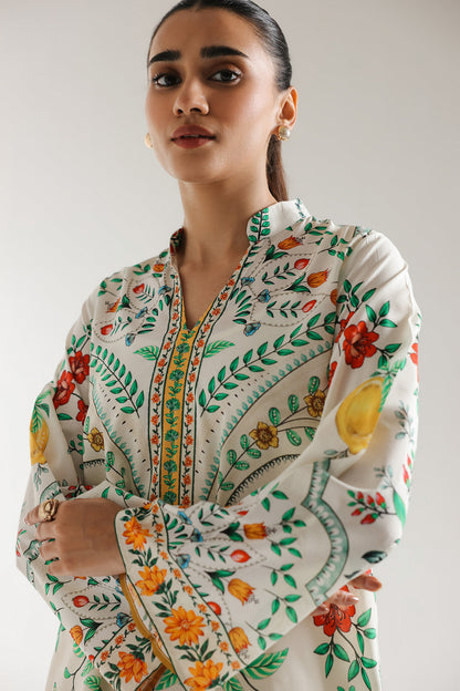 Stylish Cambric Cotton Kurta Sets (CAM4-W)