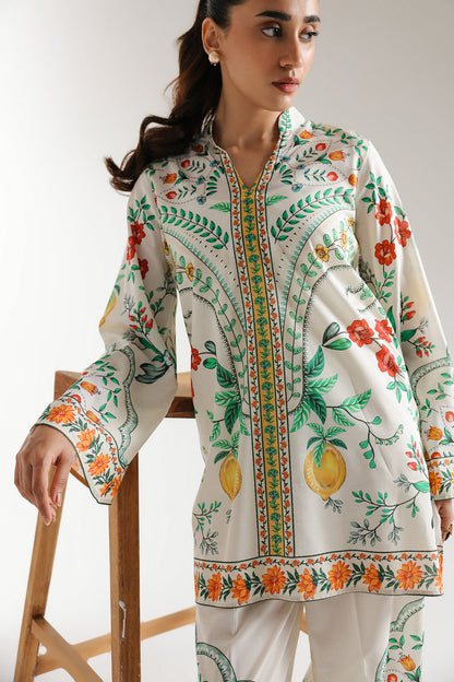 Stylish Cambric Cotton Kurta Sets (CAM4-W)